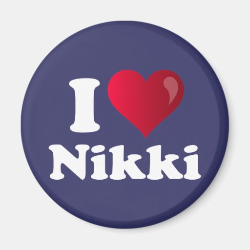 I Heart Nikki (Haley) Magnets