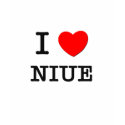 I HEART NIUE t-shirts