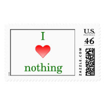 I heart nothing (Postage Stamp) by lknmusic I heart nothing (Postage Stamp)