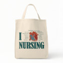 I Heart NURSING bags by 220clothing I Heart NURSING bags