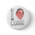 I Heart Obama Buttons