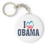 I Heart Obama keychains