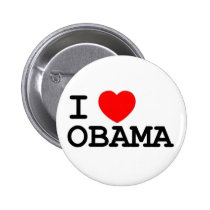 I Heart Obama Pin buttons