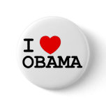 I Heart Obama Pin
