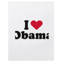 I Heart Obama T-shirt flyers