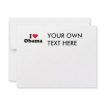 I Heart Obama T-shirt invitations