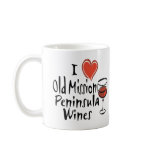 I Heart Old Mission Peninsula Wines Coffee Mugs