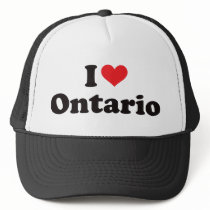 I Heart Ontario hats