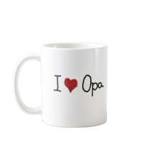 I Heart Opa Mug