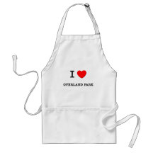 I Heart OVERLAND PARK Apron