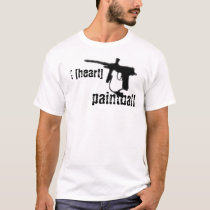I [heart] paintball t-shirts