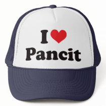I Heart Pancit Trucker Hats