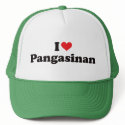 I Heart Pangasinan hats by visualnewbie I Heart Pangasinan hats