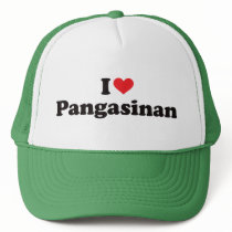 I Heart Pangasinan hats