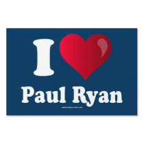I Heart Paul Ryan Yard Sign yard signs