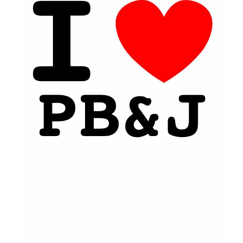 I Heart PB&J shirt