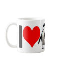 I (heart) penguins mug by pengcognito I (heart) penguins mug