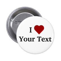 I Heart (personalize) button