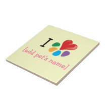 I heart pet's name_Heart-Paw template tiles