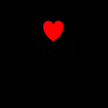 I Heart PGH Long Sleeve Fitted Tee Shirts