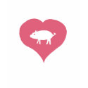 I Heart Pigs Tee t-shirts