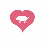 I Heart Pigs Tee t-shirts