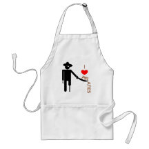 I Heart Pirates Apron