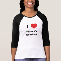 I Heart Planck's Constant t-shirts by googolperplexd I Heart Planck's Constant t-shirts