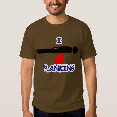 I Heart Planking T-shirt