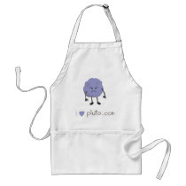 i heart pluto.com aprons