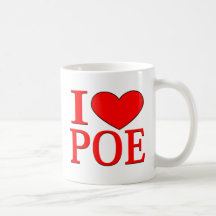 I Heart Poe Coffee Mug
