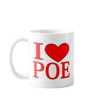 I Heart Poe Coffee Mug
