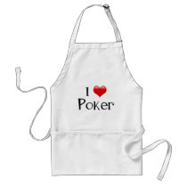 I Heart Poker aprons