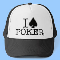 I heart Poker hats by HandsomeDevil I heart Poker hats
