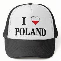 I Heart Poland hats