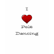 I Heart Pole Dancing (2) t-shirts