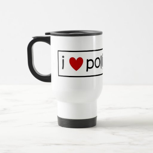 i heart pollinators travel mug