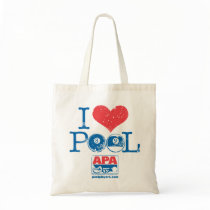 I Heart Pool Tote Bag