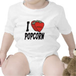 I Heart Popcorn T-shirts and Gifts