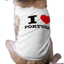 I Heart Portugal pet clothing
