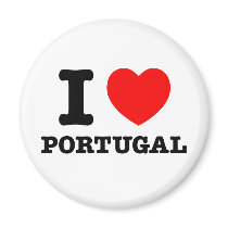 I Heart Portugal magnets