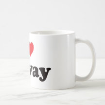 I Heart Poway Coffee Mugs