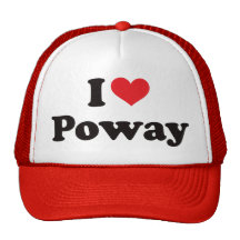 I Heart Poway Mesh Hat