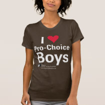I Heart Pro-Choice Boys t-shirts
