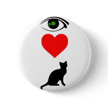 I Heart Pussy_Cat Buttons