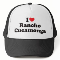 I Heart Rancho Cucamonga hats