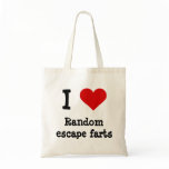 I heart Random escape farts bags
