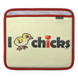 I Heart Real Chicks Electronics Sleeve