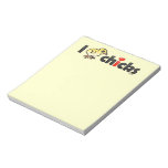I Heart Real Chicks Notepad
