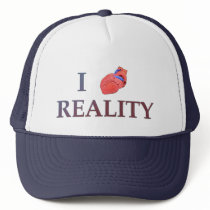 I Heart Reality hats